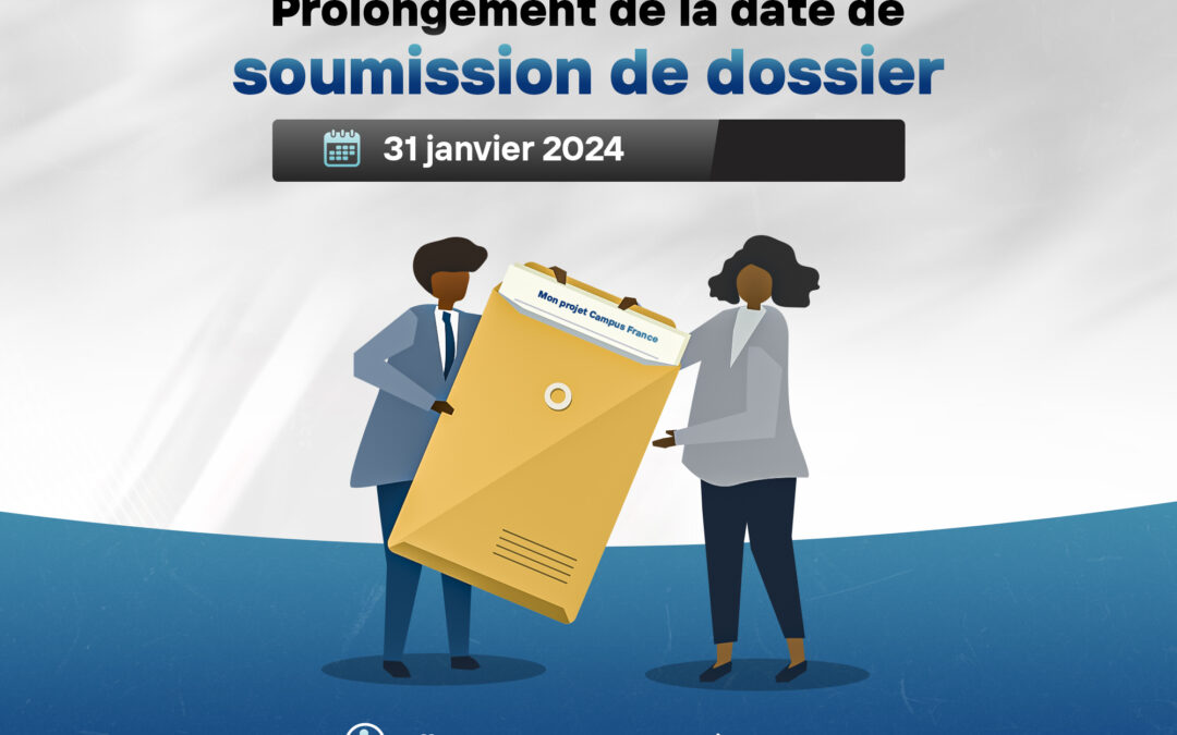 Campus France Togo : Prolongement exceptionnel de la date de soumission.