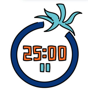 temps étudiant pomodoro